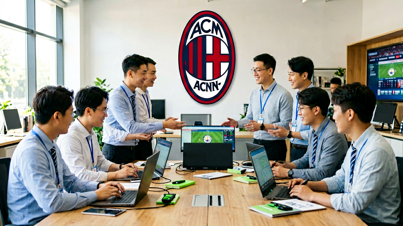 AC米兰队徽，意甲传统豪门标志
